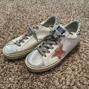 Golden goose tennis shoes